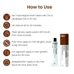 L'Oréal Professionnel Paris Majirel 6.34 copper golden dark blonde hair color original professional hair colour available on PinkBliss India