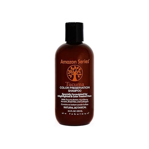 Amazon Series Tucuma Color Preservation Shampoo - 250ml | UV Protection | Sulphate Free