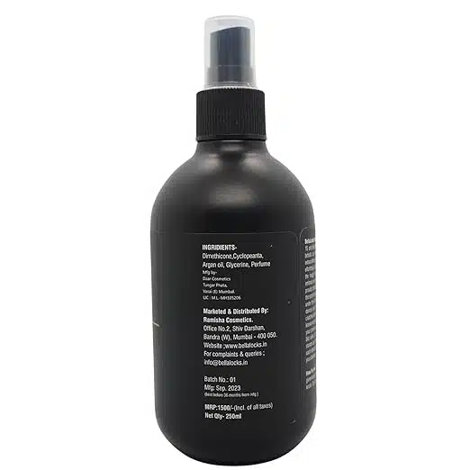 BellaLocks Miracle Spray - 250ml, with SPF 15, pH Balanced, With Argan Oil and Essential Oils - Image 2