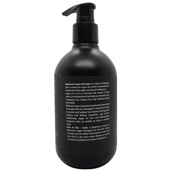 Bellalocks Argan Shampoo 250ml Nourishes Strengthens Protects Hydrates250ml