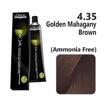 L’Oréal Professionnel Inoa 4.35 (Golden Mahogany Brown) Ammonia Free Hair Colour