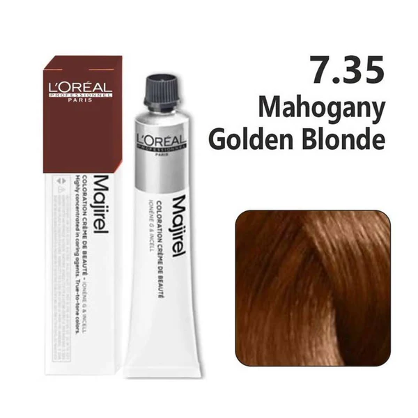 L'Oréal Professionnel Majirel 7.35 Mahogany Golden Blonde