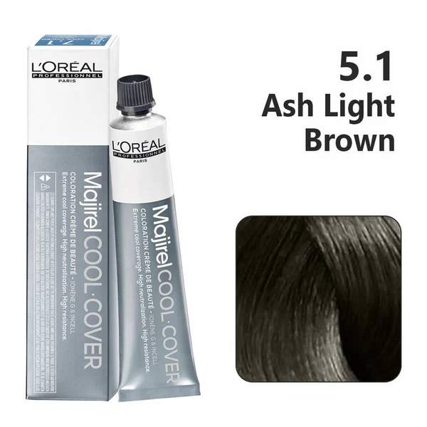 L'Oréal Professionnel Majirel Cool cover 5.1 Light Ash Brown