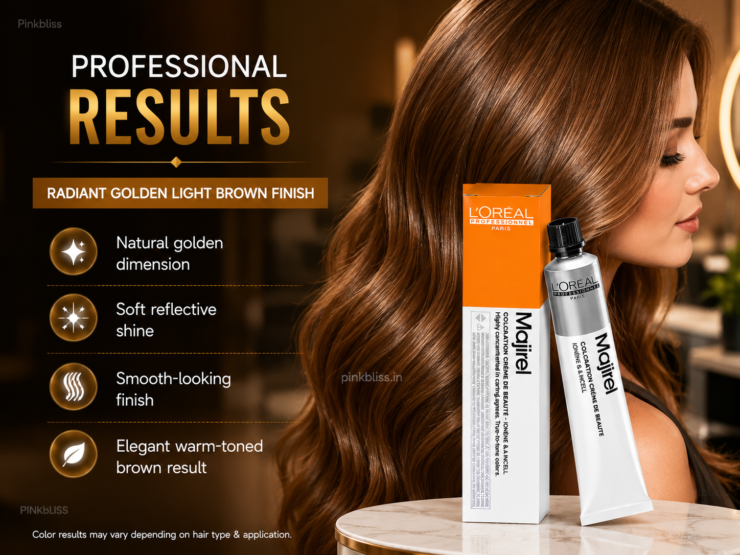 L’Oréal Professionnel Majirel – 5.3 (Golden Light Brown)
