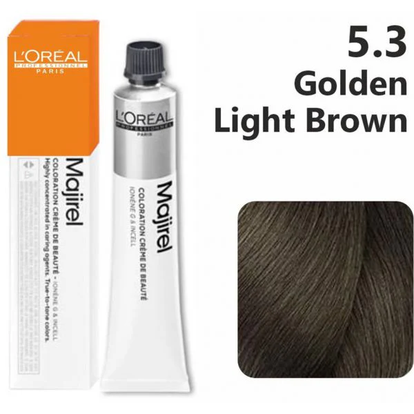 L'oreal Professional Paris Majirel - 5.3 (Golden Light Brown)