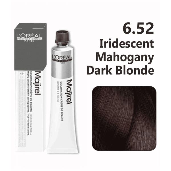 L'oreal Professionnel Majirel - 6.52 (Iridescent Mahogany Dark Blonde)