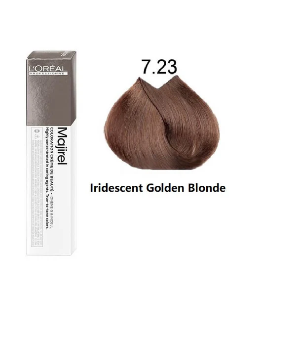 L'oreal Professionnel Majirel 7.23 Iridescent Golden Blonde