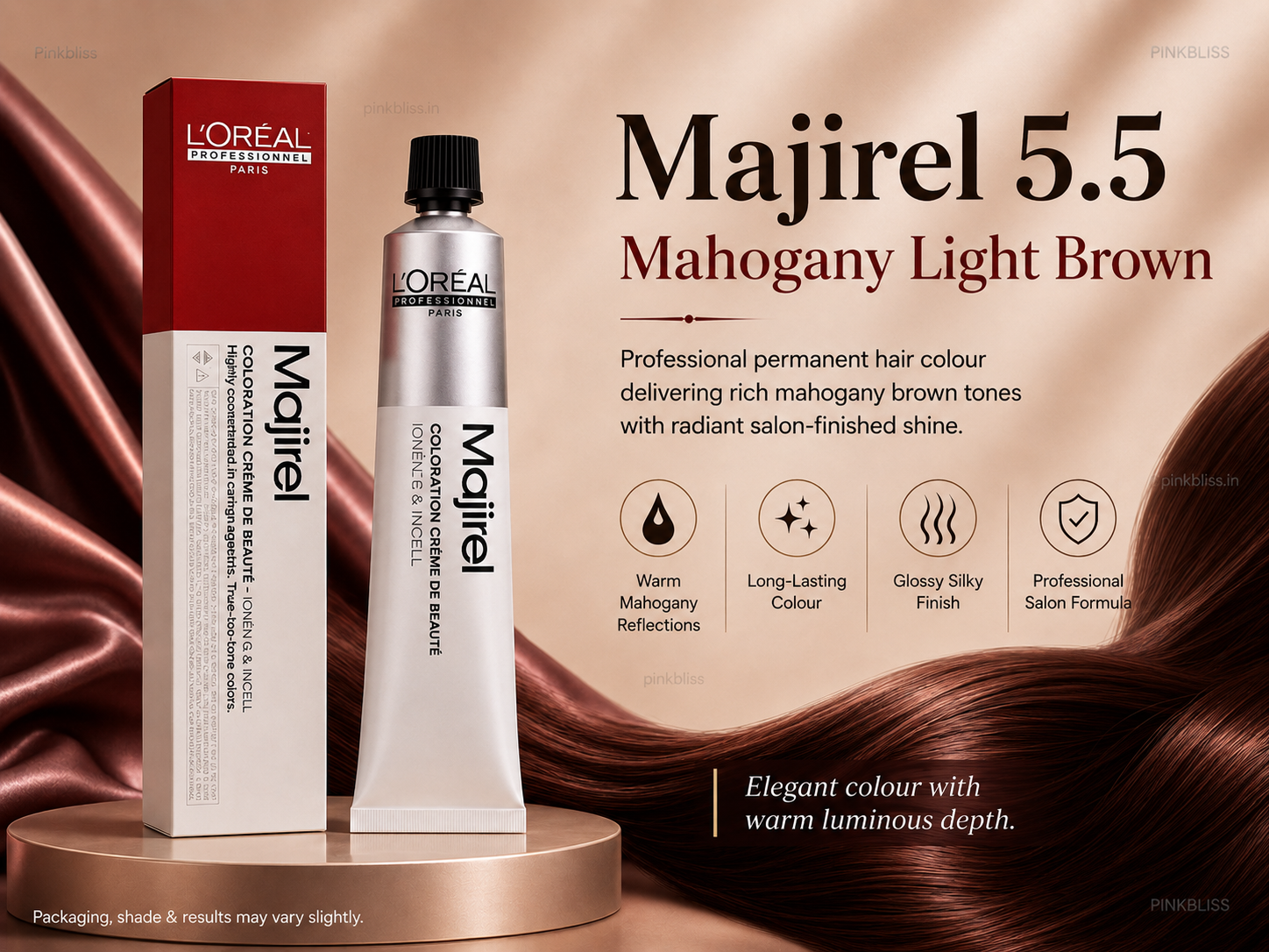 L’oreal Professionnel Majirel – 5.5 (Mahogany Light Brown)