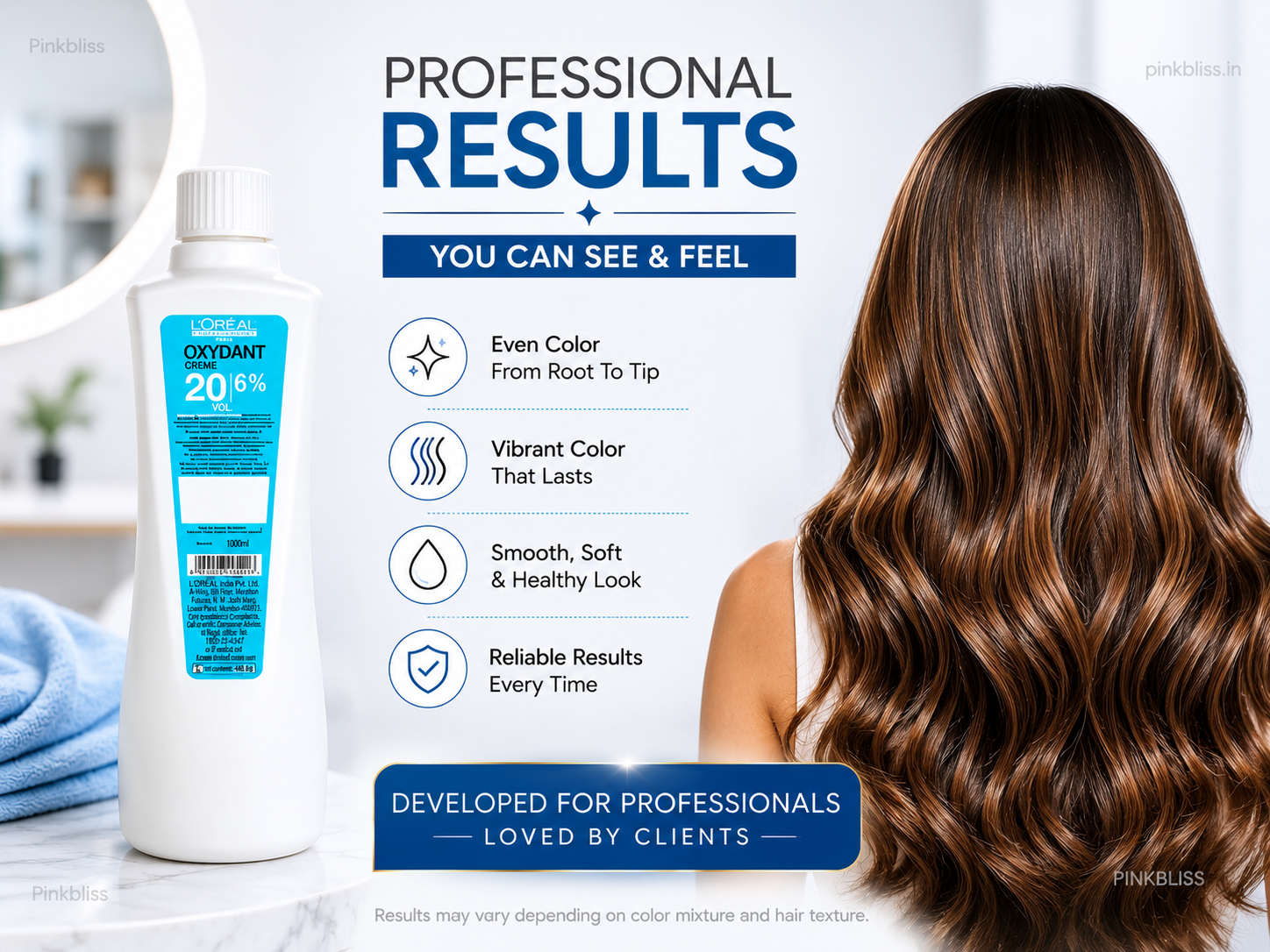 L’oreal Professionnel Oxydant Cream 20 Vol 6% Developer 495ml