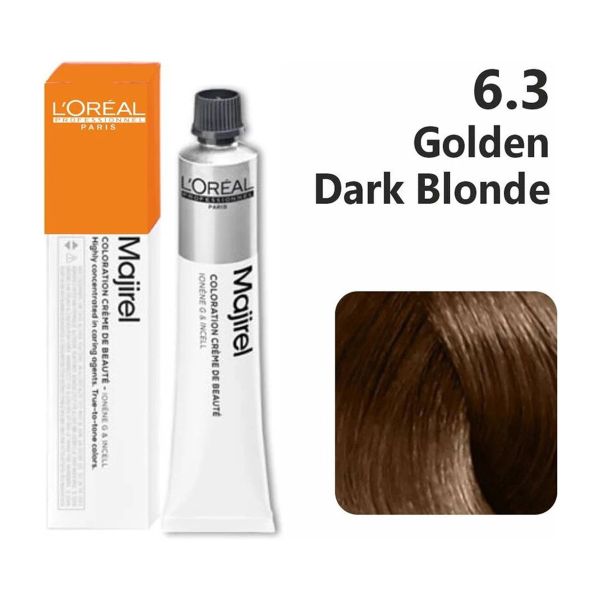 L'oreal Professionnel Paris Majirel - 6.3 (Golden Dark Blonde)