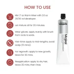 L'Oréal Majirel 4.56 red mahogany brown permanent hair colour with rich shine and grey coverage