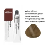 L'Oréal Majirel 8.31 ash golden light blonde permanent hair colour with radiant shine and grey coverage