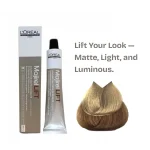 L'Oréal Professionnel Majirel Lift 12.7 Matte Very Light Brown high lift hair color original product available on PinkBliss India