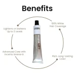 L'Oréal Majirel 12.3 golden very light brown permanent hair colour with high lift and radiant shine