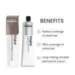 L'Oréal Majirel 4.15 mahogany ash brown permanent hair colour with rich shine and grey coverage