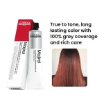 L'Oréal Professionnel Majirel 5.6 red light brown permanent hair color for salon quality hair colouring