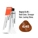 L'Oréal Professional Majirel 6.45 Mahogany Copper Dark Blonde - Image 4