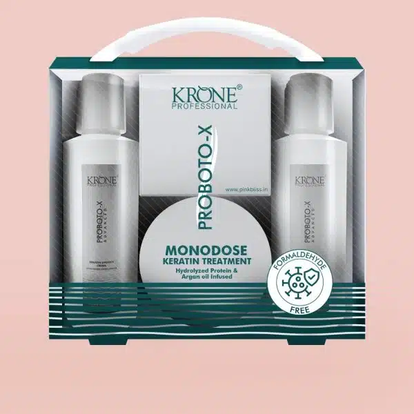 Krone-Professional-Monodose-Keratine-Treatment-Hydrolyzed-Protein-&-Argan-oil-infused-100ml-Treatment-100ml-Shampoo-100ml-Masque-100g-Serum-10ml