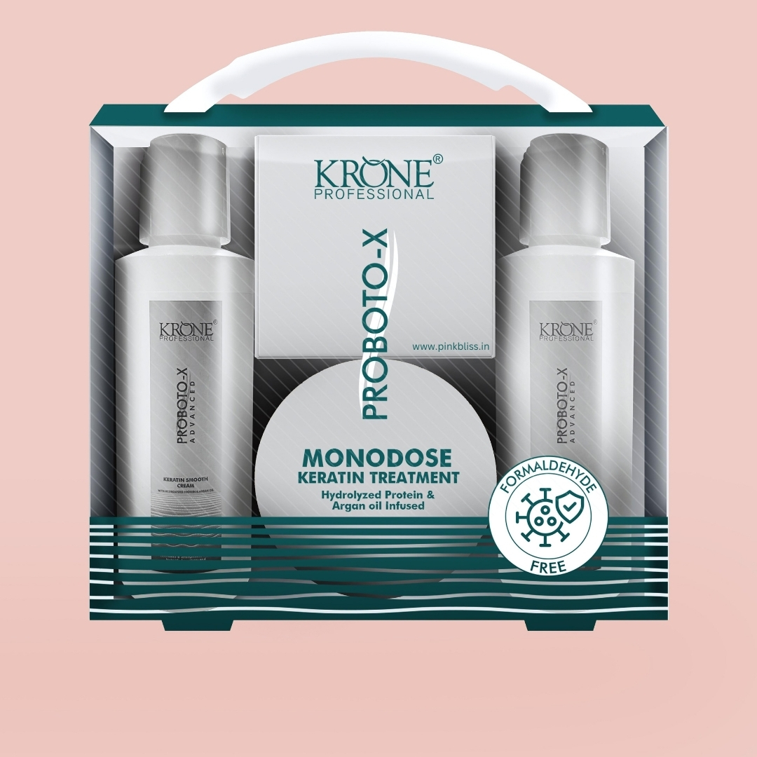 Krone-Professional-Monodose-Keratine-Treatment-Hydrolyzed-Protein-&-Argan-oil-infused-100ml-Treatment-100ml-Shampoo-100ml-Masque-100g-Serum-10ml