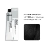 L'Oréal Majirel No 4 Brown permanent hair colour with rich tone and grey coverage