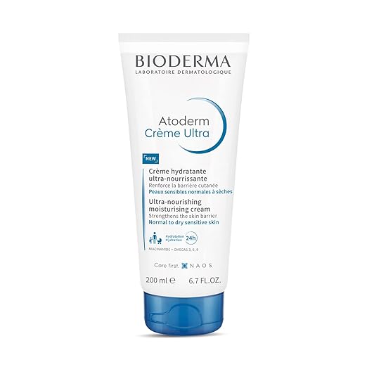 Bioderma Atoderm Creme Ultra-Nourishing - Moisturizer For Normal To Sensitive Dry Skin, 200ml