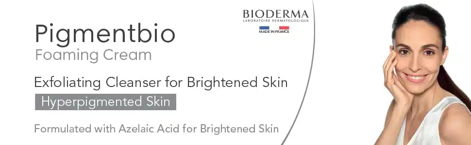 Bioderma Pigmentbio Foaming Cream Brightening Exfoliating Cleanser (Face & Body Wash) For Brightened Skin, 200ml