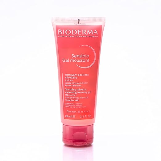 Bioderma Sensibio Gentle Soothing Micellar Cleansing Foaming Gel For Sensitive Skin(100ml)