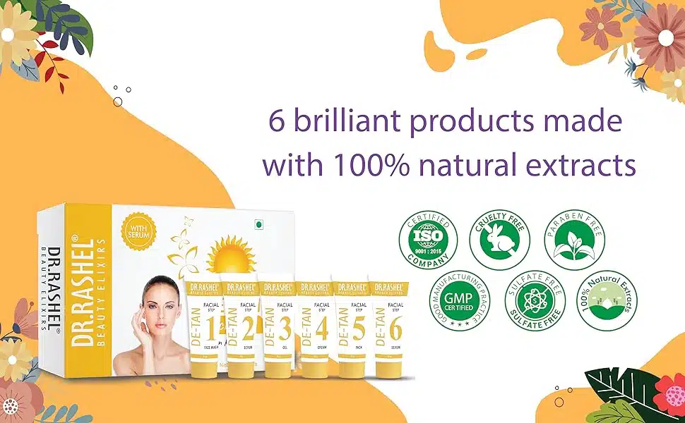 DR.RASHEL De Tan Facial Facia Face Kit