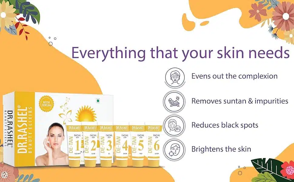 DR.RASHEL De Tan Facial Facial Face Kit 0