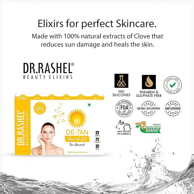 DR.RASHEL De - Tan Facial Facial Face Kit - Image 4