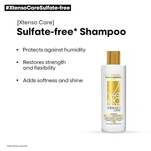 L'oreal Professionnel Xtenso Care Gold Sulfate Free Shampoo 250ml & Masque 196g - Image 3