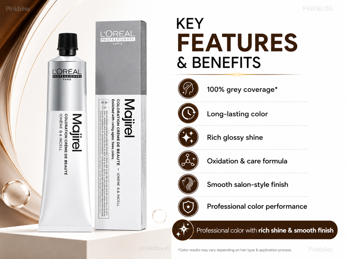 L’oreal Professionnel Majirel Hair Color No 4 Brown (100g)