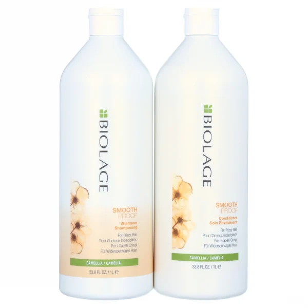 Matrix Biolage SMOOTHPROOF Shampoo and Conditioner Litre Duo