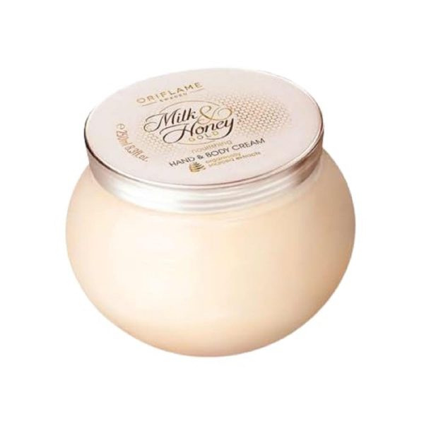 Oriflame Milk and Honey Gold Nourishing Nand and Body Cream - 250ml