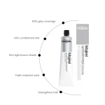 L'Oréal Professionnel Majirel 5 Light Brown permanent hair color for salon quality hair colouring