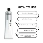L'Oréal Majirel No 4 Brown permanent hair colour with rich tone and grey coverage