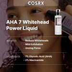 COSRX AHA 7 Whitehead Power Liquid, 3.38 fl.oz / 100ml, Whitehead Remover, Glycolic Acid 7%, AHA Exfoliant, Pore Minimizer, Korean Skin Care, Animal Testing Free, Paraben Free - Image 2
