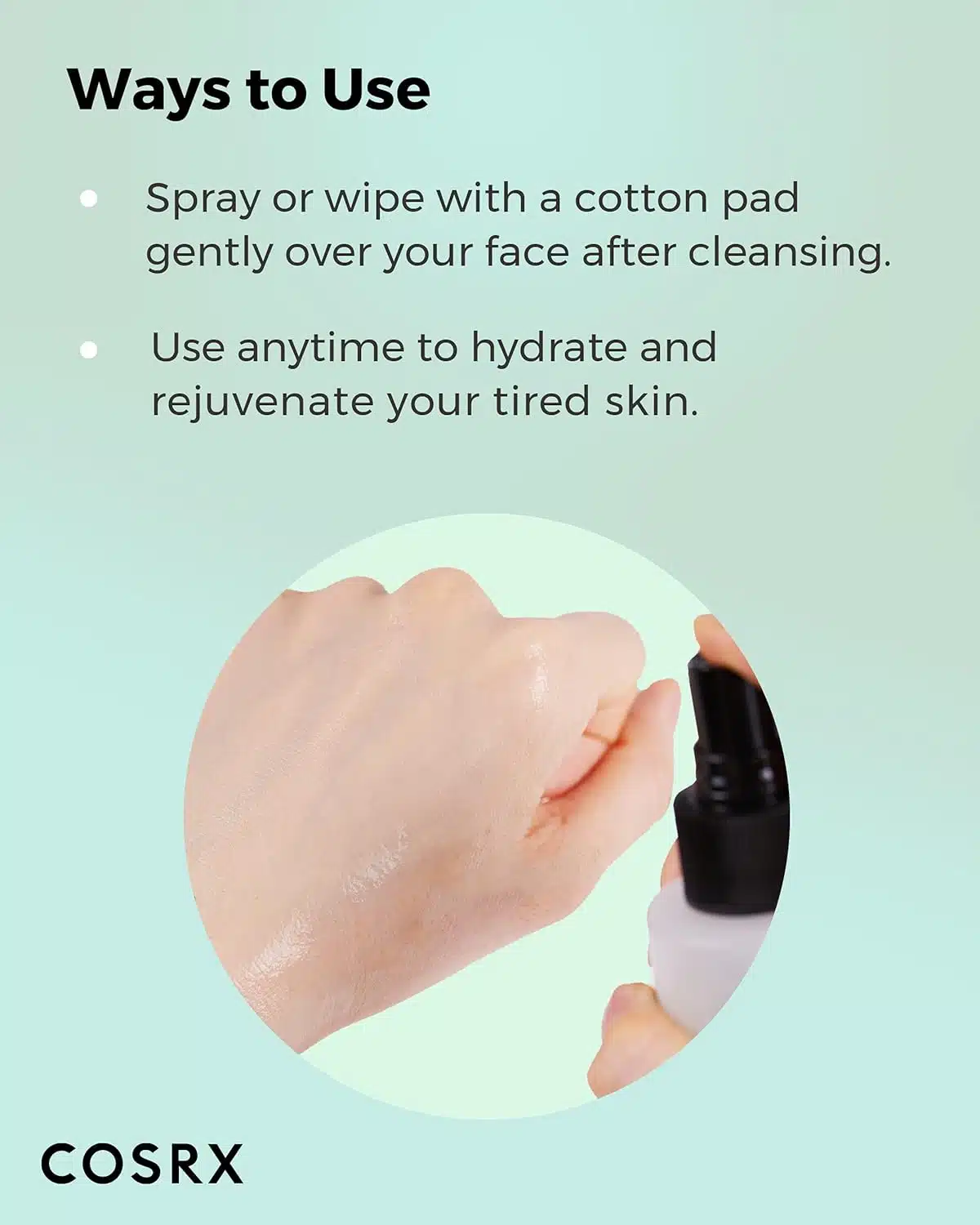 COSRX Alcohol-Free Cica Toner 150ml | Korean Skincare | Hydrating, Soothing with Centella Asiatica - Image 7