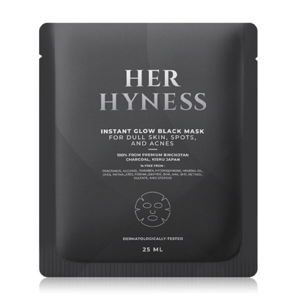 Her Hyness Instant Glow Black Mask 25 ml. (1 sheet)