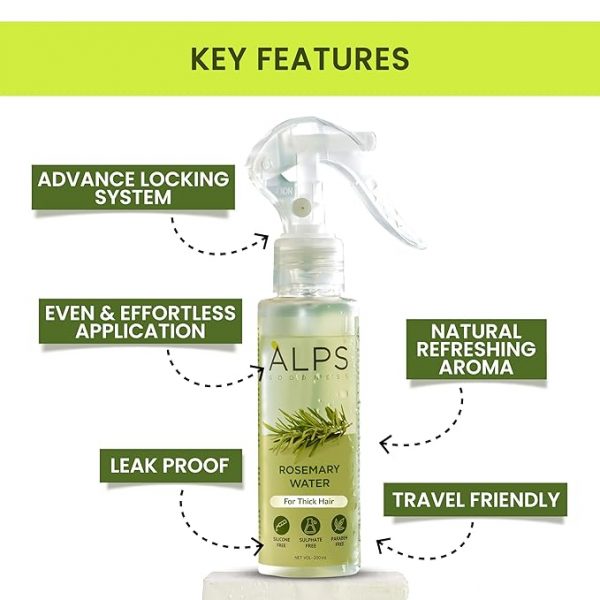 Alps Goodness Rosemary Water Spray For Hair Growth 200 ml3