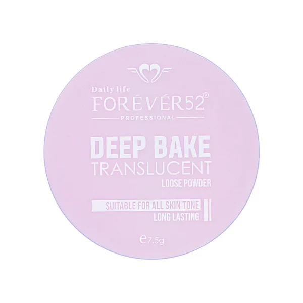 Daily Life Forever52 Deep Bake Translucent Matte Loose Powder Purple Viola 0