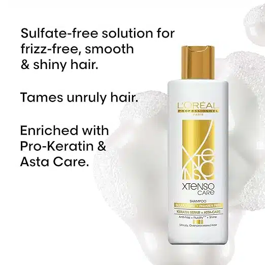 L'Oréal Professionnel Xtenso Care Gold Sulfate-Free Shampoo 250ml - Image 5