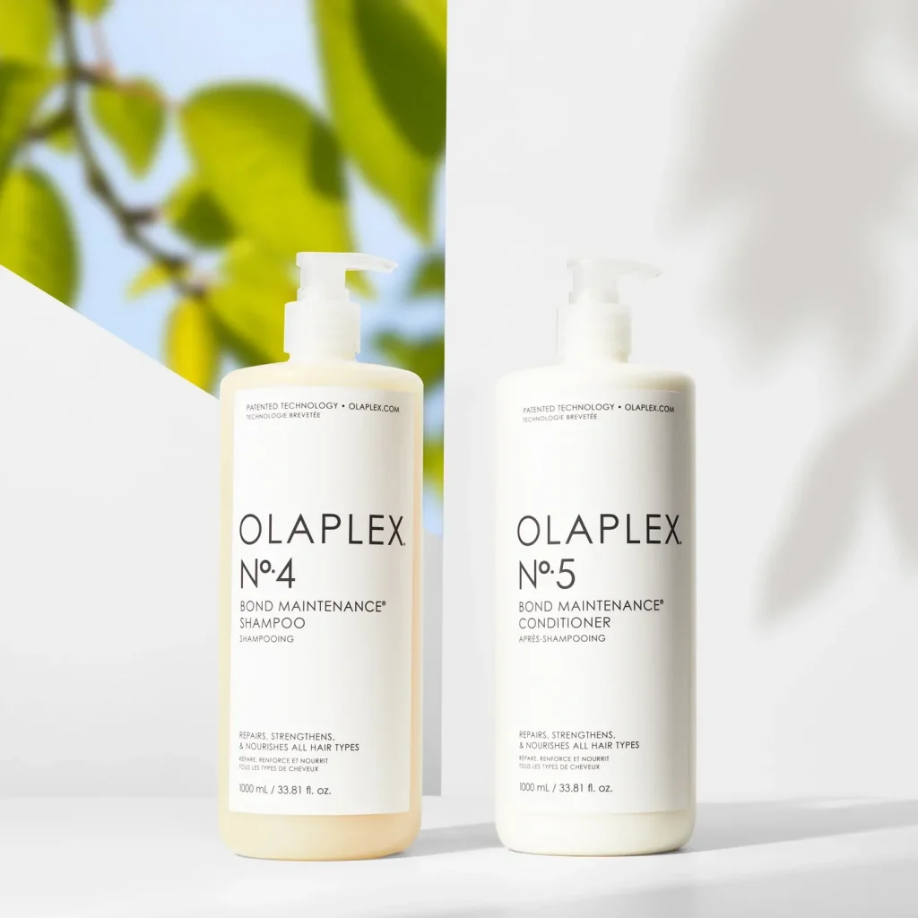 Olaplex No 4 Bond Maintenance Shampoo and No 5 Conditioner 1000ml