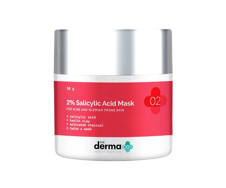 The Derma Co 2% Salicylic Acid Clay Face Mask - 50g