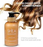 Beauty Garage Shea Retention Treatment Shampoo and Conditioner for Dry, Frizzy & Weakend Hair, Sulfate & Paraben free 300ml each - Image 6