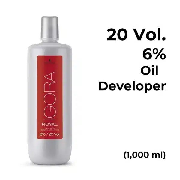 Schwarzkopf Igora Royal 6 20 Volume Colorists Color Care Developer 1000ml1