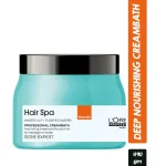 L'Oréal Professionnel Hair Spa Deep Nourishing Creambath 490gm professional hair spa treatment available on PinkBliss India