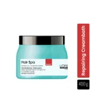 L'Oréal Professionnel Hair Spa Repairing Creambath 490gm professional hair spa treatment for damaged hair available on PinkBliss India