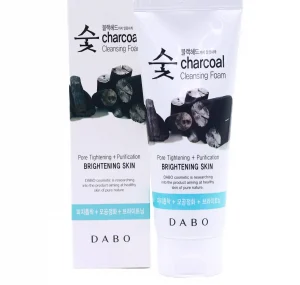 Dabo charcoal foam cleansing brightening skin - 150ml