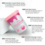 O3+ Pedilogix Scoop Bomb Pedicure with Bath Bomb for Soft & Moisturised Feet | 100g - Image 2